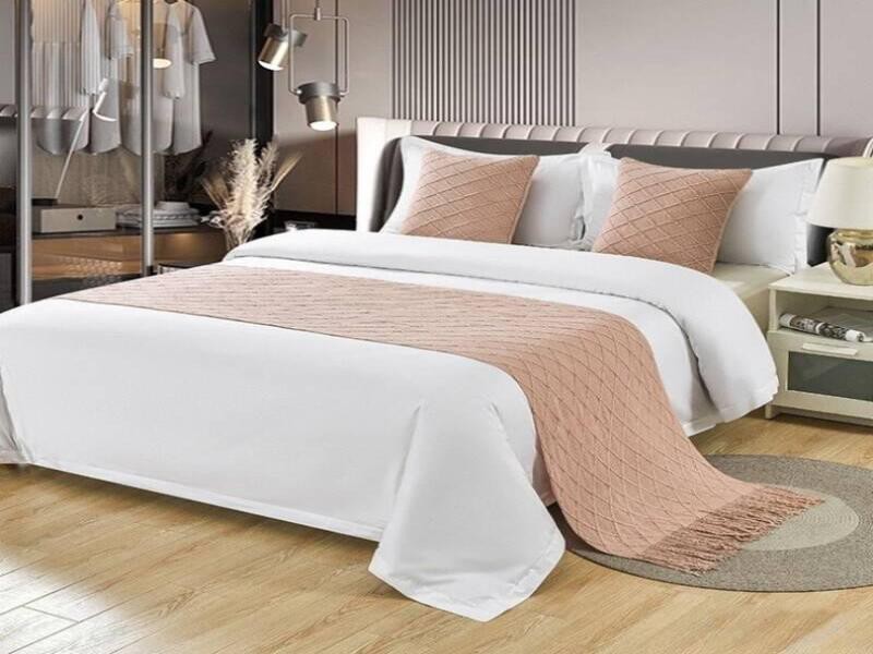 Macrame Bed Runner Macrame Bed Runner